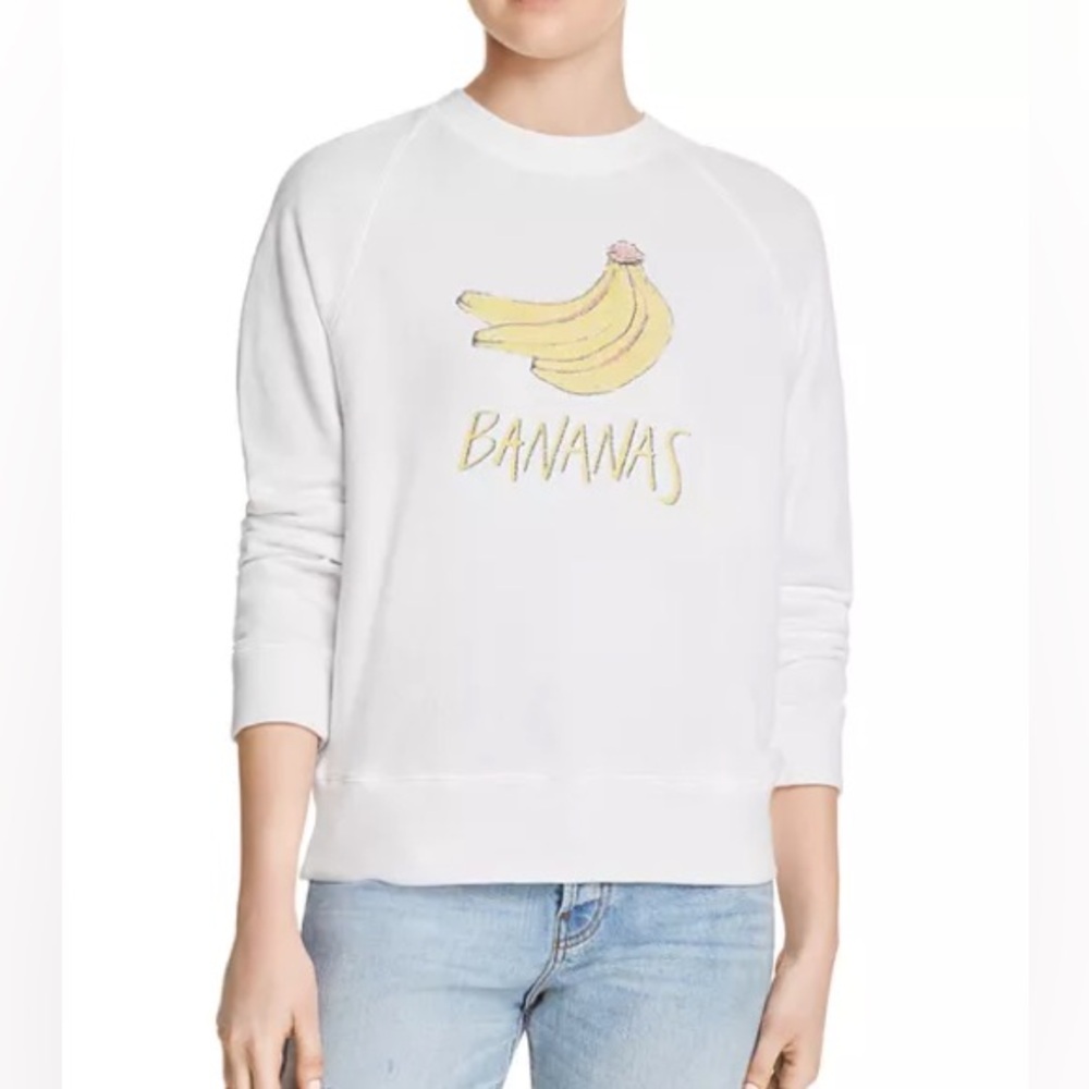 Joie Jaxson Banana Sweatshirt sz S
